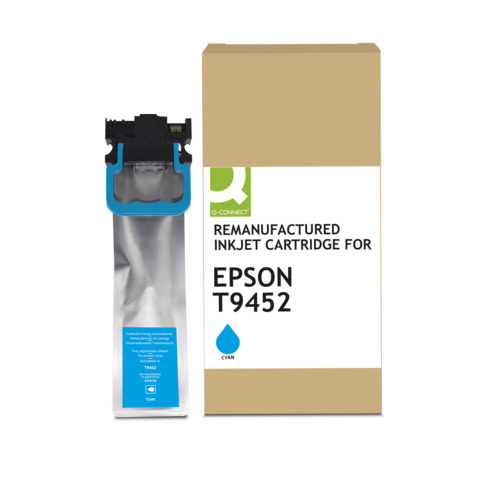 Cartuccia Q-Connect rigenerata Epson T9452 (C13T945240) ciano - KF14246